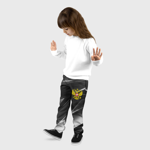 Детские брюки 3D Россия, цвет 3D печать - фото 3