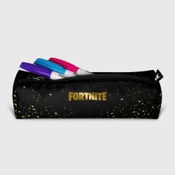 Пенал школьный 3D Fortnite golden Фортнайт золото - фото 2