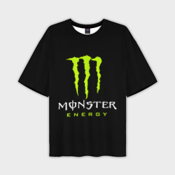 Мужская футболка oversize 3D Monster energy