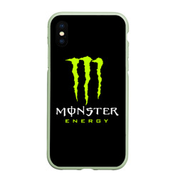 Чехол для iPhone XS Max матовый Monster energy