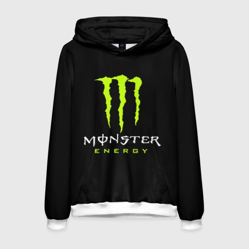 Мужская толстовка 3D Monster energy