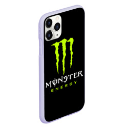 Чехол для iPhone 11 Pro матовый Monster energy - фото 2