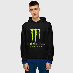 Мужская толстовка 3D Monster energy - фото 2