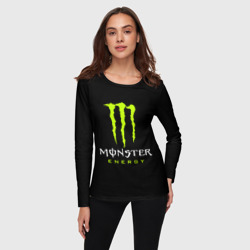 Женский лонгслив 3D Monster energy - фото 2