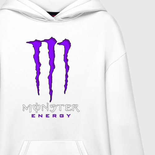 Худи SuperOversize хлопок Monster energy - фото 3