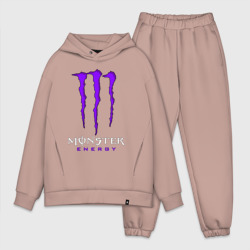 Мужской костюм oversize хлопок Monster energy