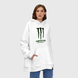 Худи SuperOversize хлопок Monster energy - фото 2