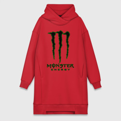 Платье-худи хлопок Monster energy