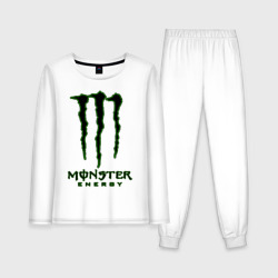 Женская пижама с лонгсливом хлопок Monster energy