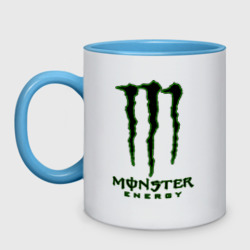 Кружка двухцветная Monster energy