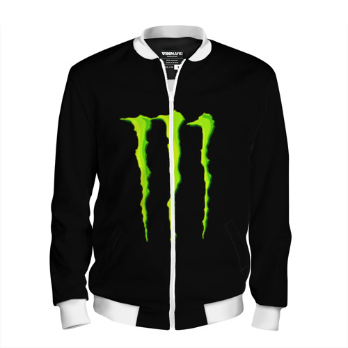 Мужской бомбер 3D Monster energy