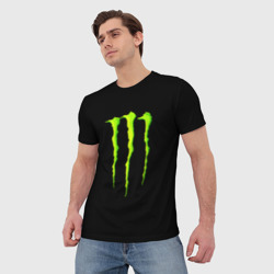 Мужская футболка 3D Monster energy - фото 2