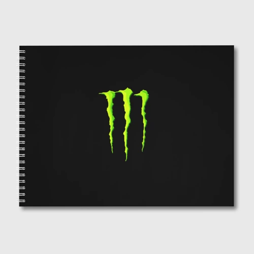 Альбом для рисования Monster energy