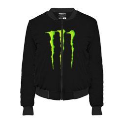 Женский бомбер 3D Monster energy