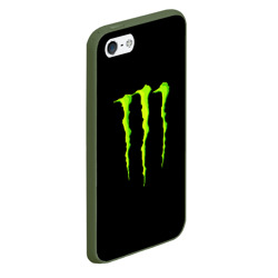 Чехол для iPhone 5/5S матовый Monster energy - фото 2