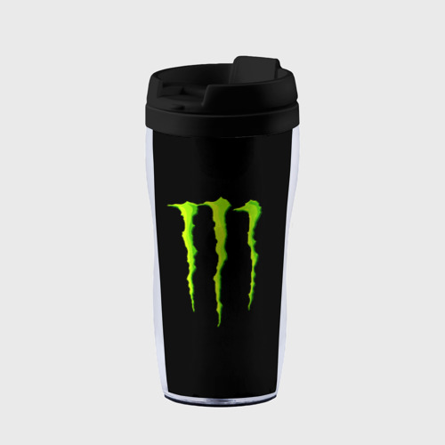 Термокружка-непроливайка Monster energy, цвет черный