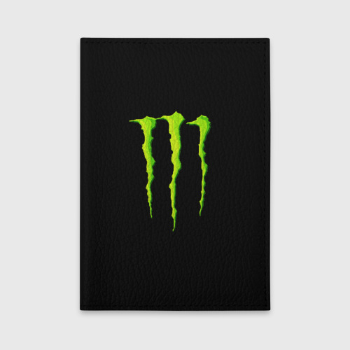 Обложка для автодокументов Monster energy, цвет оранжевый