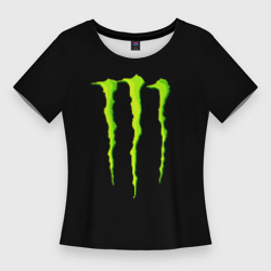 Женская футболка 3D Slim Monster energy