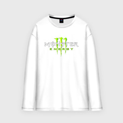 Мужской лонгслив oversize хлопок Monster energy