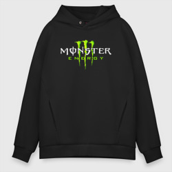 Мужское худи Oversize хлопок Monster energy