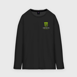 Мужской лонгслив oversize хлопок Monster energy