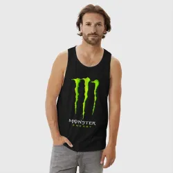 Мужская майка хлопок Monster energy - фото 2