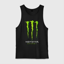Мужская майка хлопок Monster energy