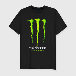 Мужская футболка хлопок Slim Monster energy