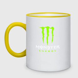 Кружка двухцветная Monster energy