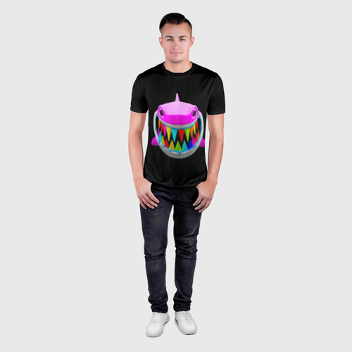 Мужская футболка 3D Slim 6ix9ine - GOOBA, цвет 3D печать - фото 4