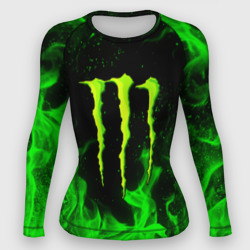 Женский рашгард 3D Monster energy