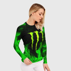 Женский рашгард 3D Monster energy - фото 2