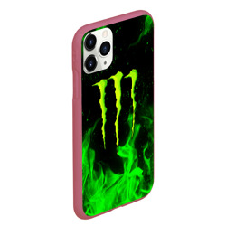 Чехол для iPhone 11 Pro Max матовый Monster energy - фото 2