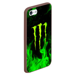 Чехол для iPhone 5/5S матовый Monster energy - фото 2