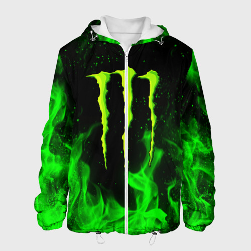 Мужская куртка 3D Monster energy, цвет 3D печать