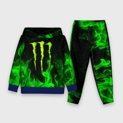 Детский костюм с толстовкой 3D Monster energy