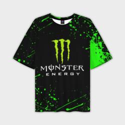 Мужская футболка oversize 3D Monster energy