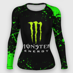 Женский рашгард 3D Monster energy