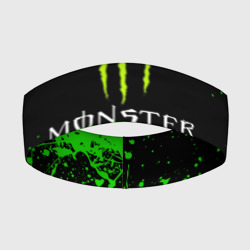 Повязка на голову 3D Monster energy