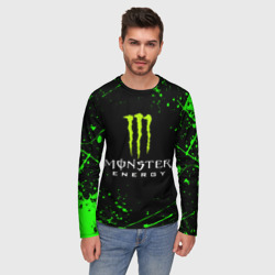 Мужской лонгслив 3D Monster energy - фото 2