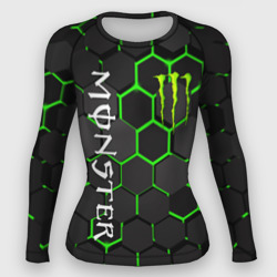 Женский рашгард 3D Monster energy