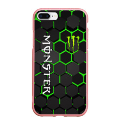 Чехол для iPhone 7Plus/8 Plus матовый Monster energy