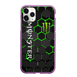 Чехол для iPhone 11 Pro Max матовый Monster energy