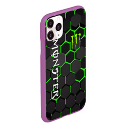 Чехол для iPhone 11 Pro Max матовый Monster energy - фото 2