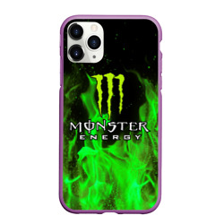 Чехол для iPhone 11 Pro Max матовый Monster energy