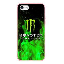 Чехол для iPhone 5/5S матовый Monster energy