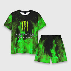 Мужской костюм с шортами 3D Monster energy