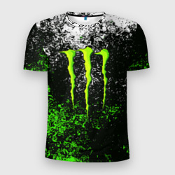 Мужская футболка 3D Slim Monster energy