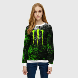 Женский свитшот 3D Monster energy - фото 2