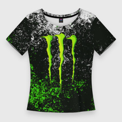 Женская футболка 3D Slim Monster energy